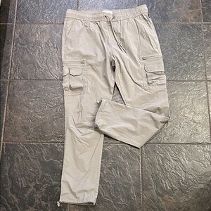 PacSun Men's Cargo Pants - Soft Gray